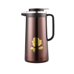 HAPPY LION Brand New 8810S Color Series Stainless Steel Body Thermos Kettle with Glass Refiil Inner Tea Coffee Thermal Pot