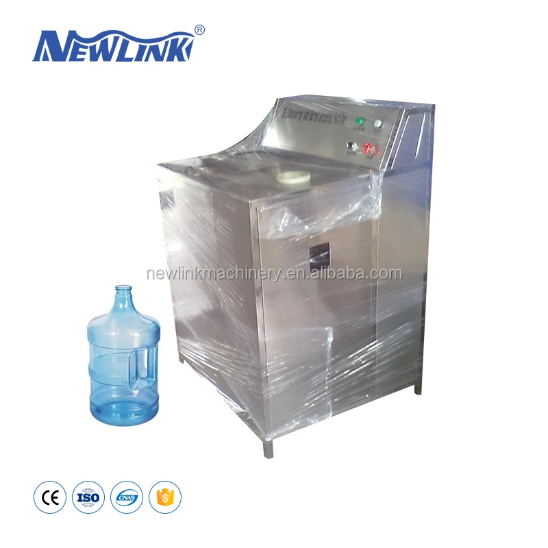 New condition semi automatic19L empty  bottle washing machine /5 gallon bottle washer
