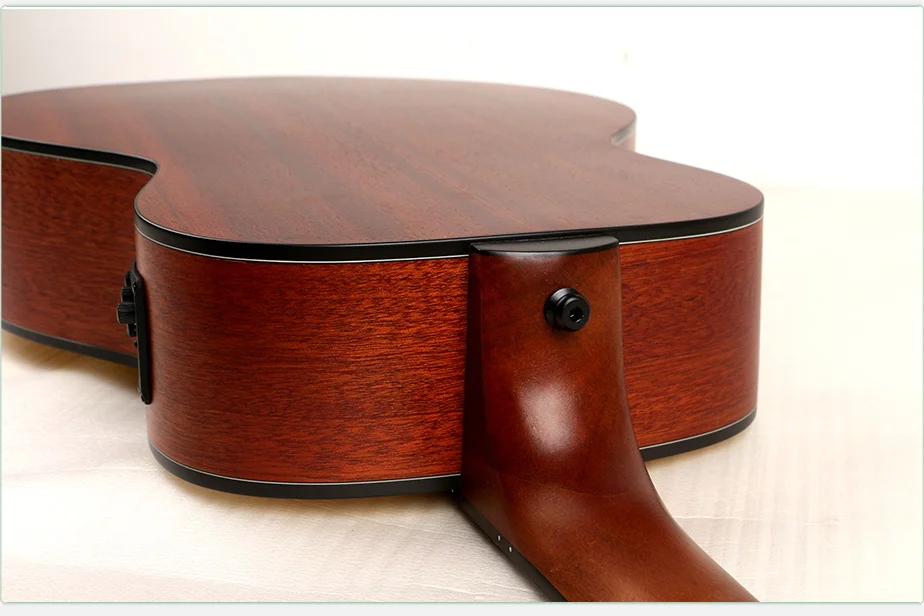 Wholesale  1/2 size travel acoustic electric guitar