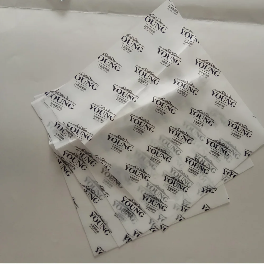
Food grade custom printed Deli food packing wax paper 