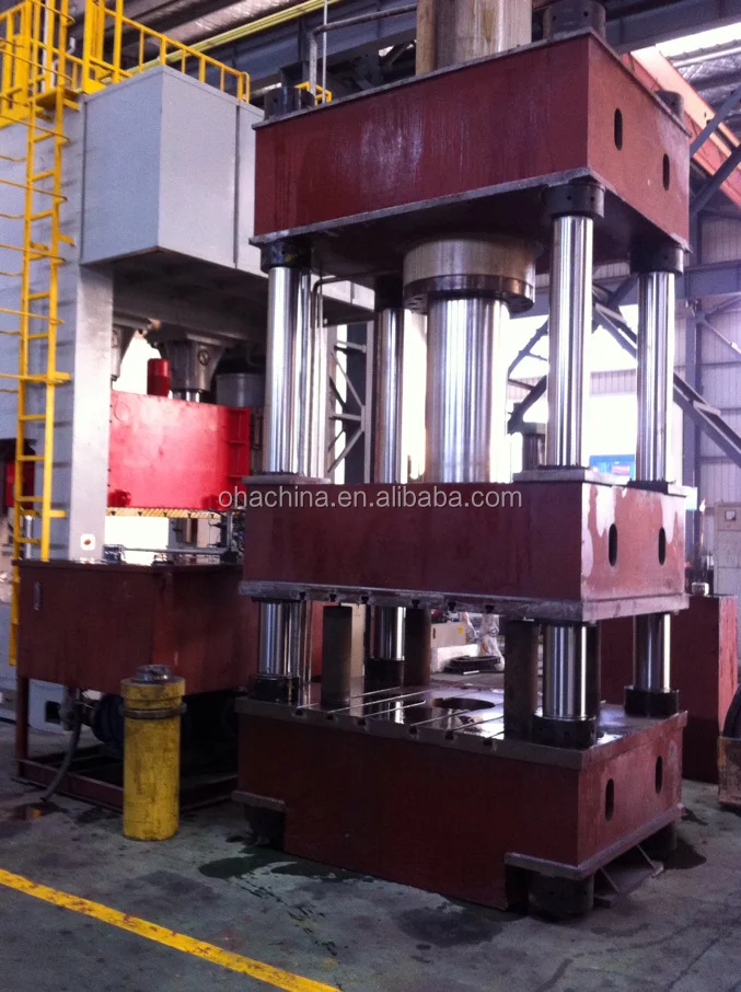 YT32-1600 1600 ton hydraulic press, press for hydraulic hoses used