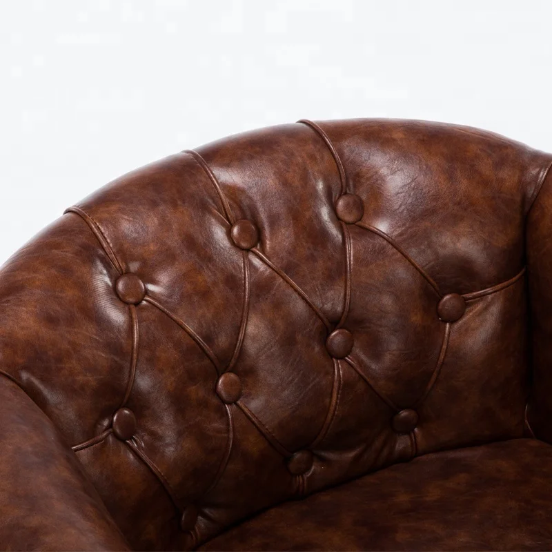 Cheap Living Room Armchair Antique Accent Wooden Modern Restaurant Corner Tufted Sofa Chair