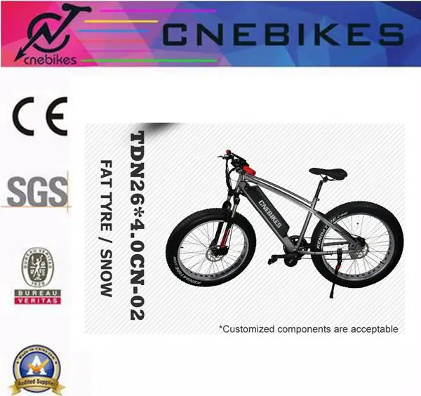 2017 лучшие продажи CNEBIKES жира шин e-велосипед с 48 В 750 середине двигателя