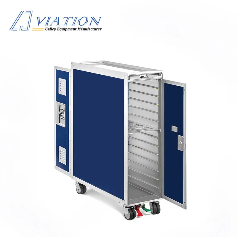 Factory wholesale full size airline food trolley airport trolley