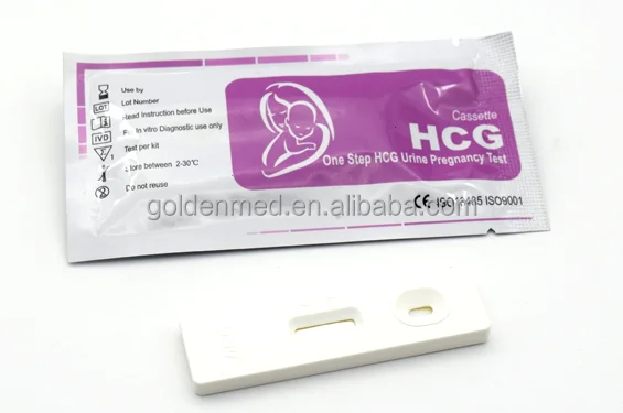 
2019 hot sale! HCG Pregnancy Test Kit use at home, in hospital for mama perfect testing 