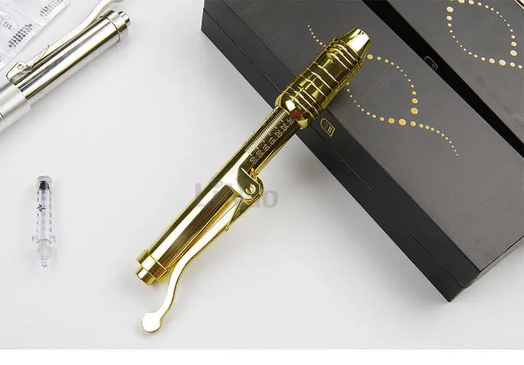 korea hyaluronic injection pen hyalurongun  hyaluron- pen wrinkle removal water syringe needle free injection needless