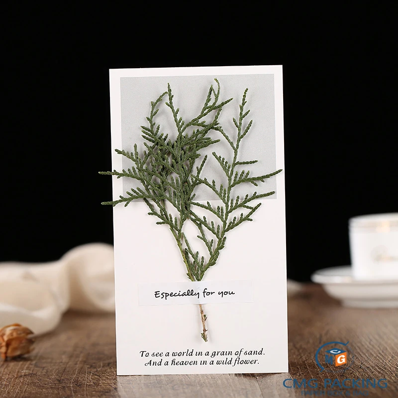 wholesale Creative Greeting Card Invitations Leave a Message Paper Cards custom