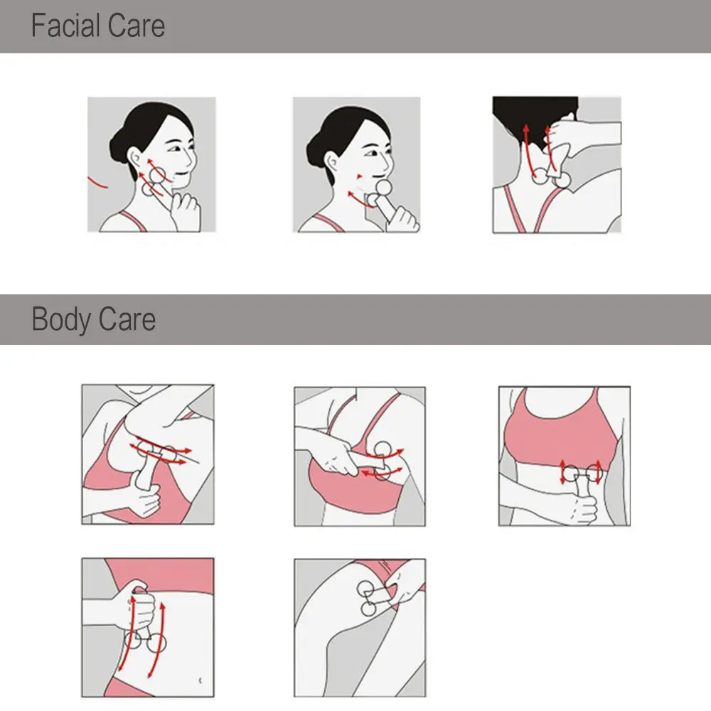 nuga best korea rolling calf body rub massage Face Lifting Homemade Beauty equipment