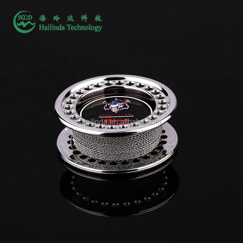 
Newest products 15ft each roll demon killer vape wires with cotton demon killer twisted alien tiger wire quad heating wire 