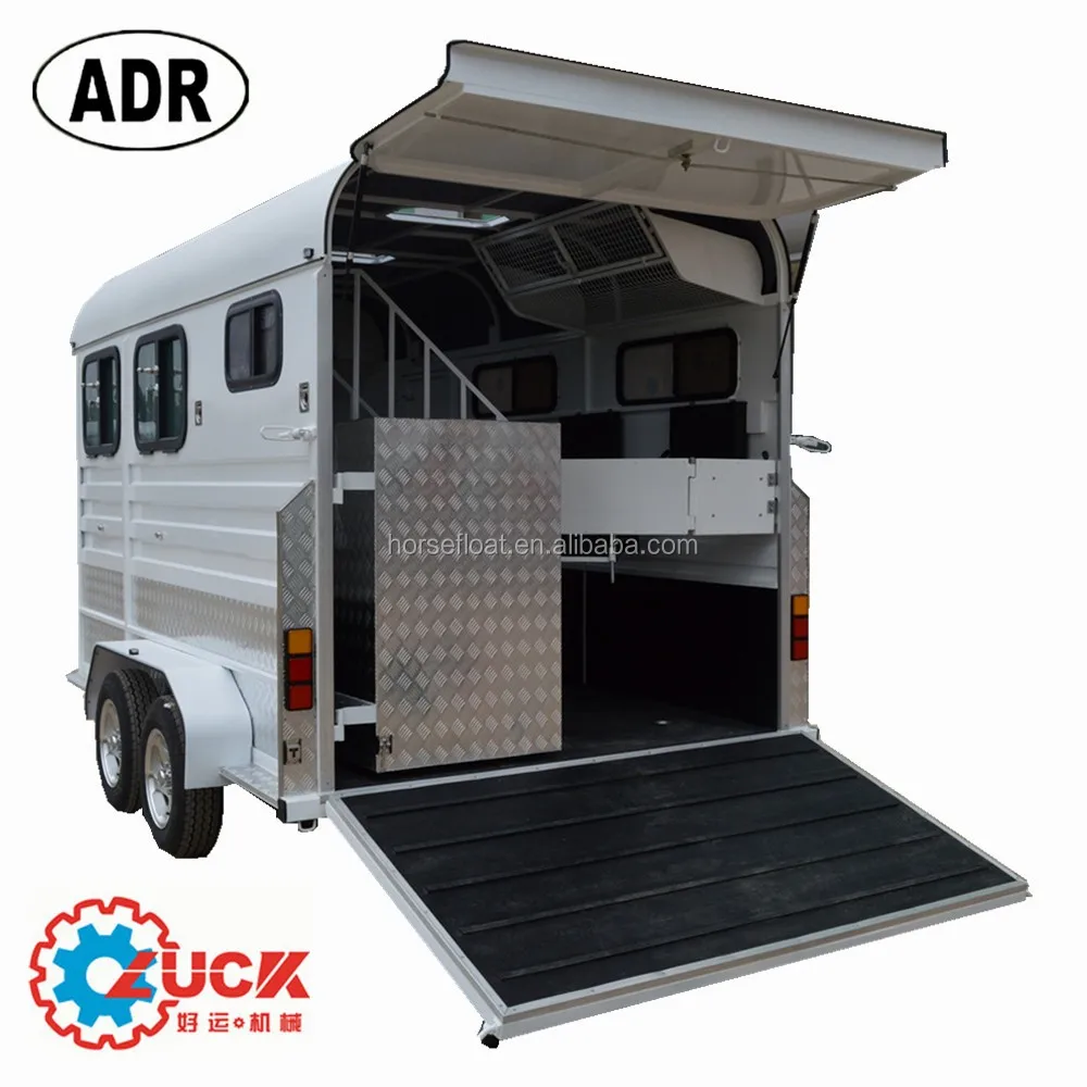 Hot sale caravan horse floats made in China with high reputation