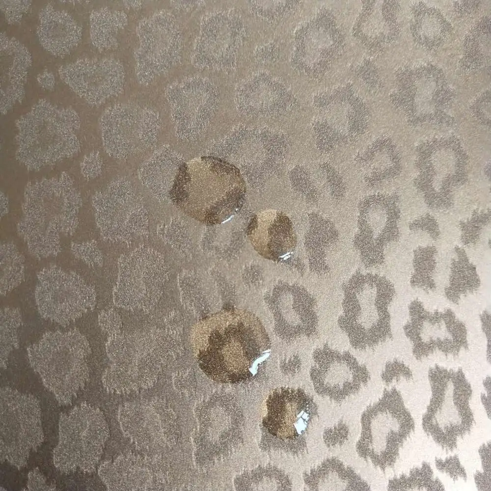 pu leather hot selling Leopard grain sofa   chair leather fabric for clothing men shoes and sports bags