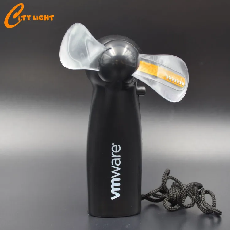 2019 Wholesale supplier colorful mini handheld custom led message hand fan