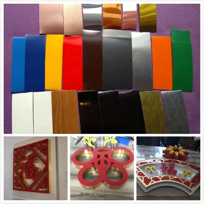 Channel Letter Edge Color Coated Aluminum Strip Coil