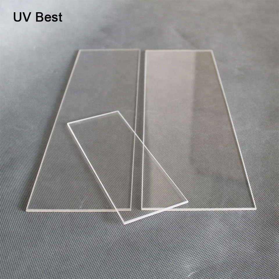 
Прозрачное УФ зеркало из кварцевого стекла толщиной 3 мм  (60813610120)