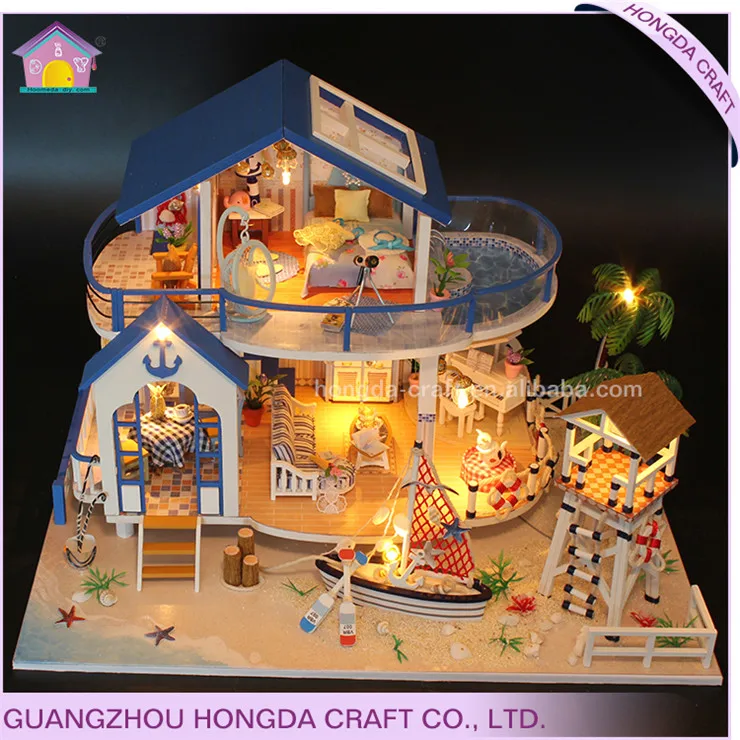 Christmas Scene Village Illuminated Snow Decor Miniature Ornaments Winter Resin Crafts Christmas Miniature Houses