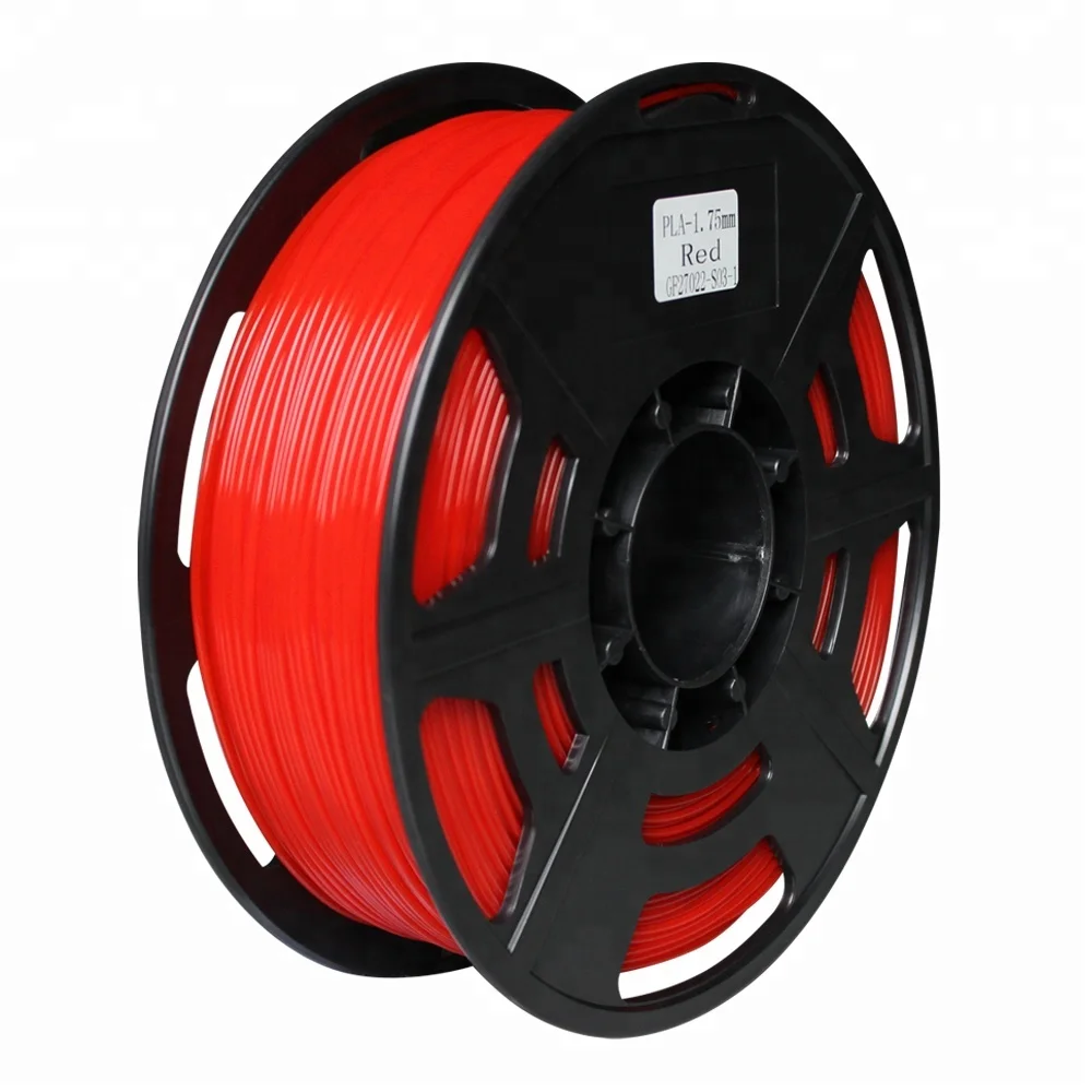 2020  wholesale low-cost plastic rods Dimensional Accuracy +/- 0.03 mm 1 kg/ roll 1.75 mm Black White PLA 3D Printer Filament