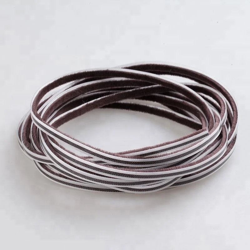 5m x 9mm x 5mm Self adhesive window door seal strip draught excluder brush pile seal