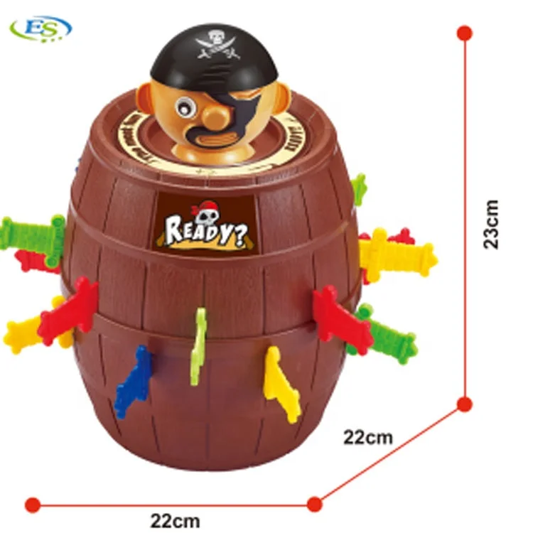 Лидер продаж на Amazon, Семейная Игра, выдвижная Пиратская Классическая Детская настольная игра, Настольная интеллектуальная игра для детей