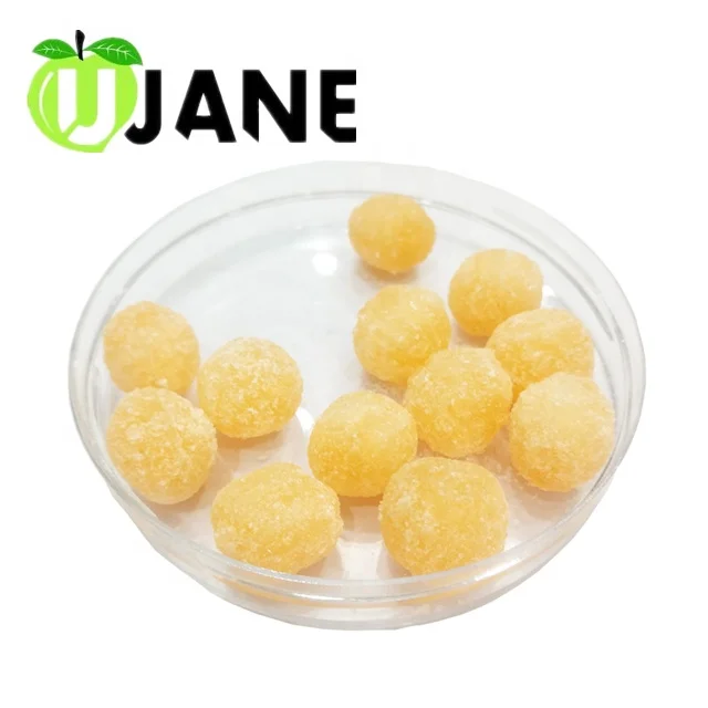 
Colorful Sour Flavor Hard Candy Peach Flavour 