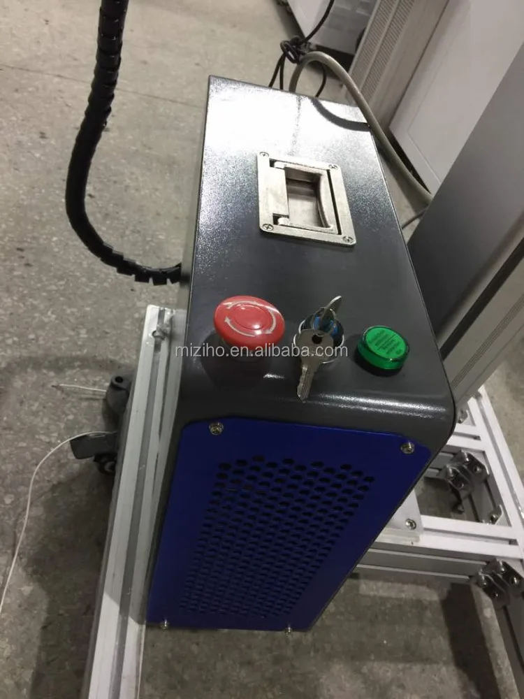 Лазерная печатная и маркировочная машина Flying CO2 для штрих-кода QR-кода даты печатной машины логотипов принтера