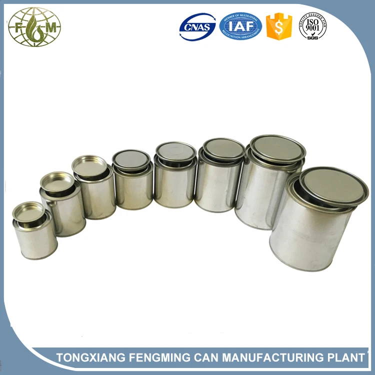 100 мл-5 л, пустая металлическая краска, жестяная банка от производителя