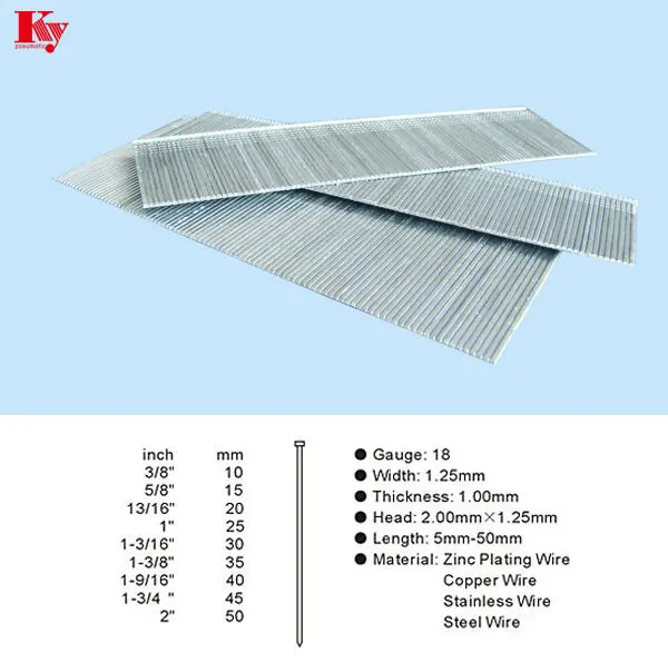 
Ax Heavy Duty 18 Gauge,3/8-Inch Brad Nail F10 