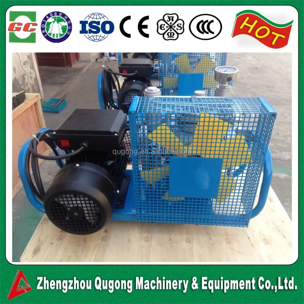 300bar high pressure air compressor, 300bar scuba diving gasoline Air Compressor