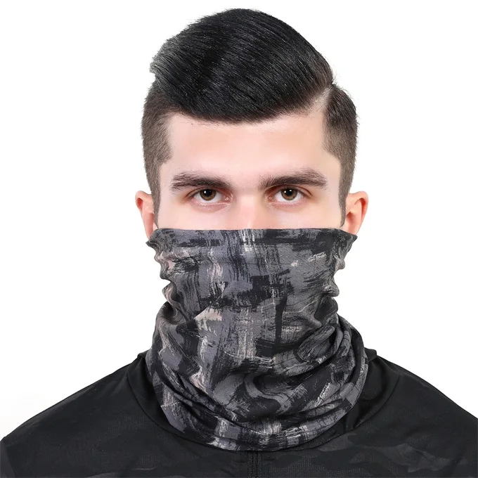 
Seamless Tubular Fabric Face mask tube neck custom Bandana Sports headwear Blank bandana 