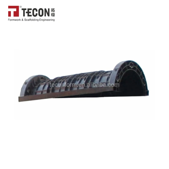 TECON Solid Plastic Circular Column Shuttering For Concrete Construction 100 Times Reuse