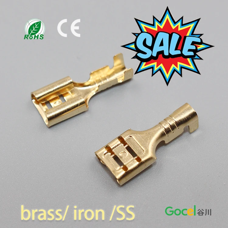  DJ622-D6.3B жгута проводов терминал автомобильные латуни обжимной разъемы