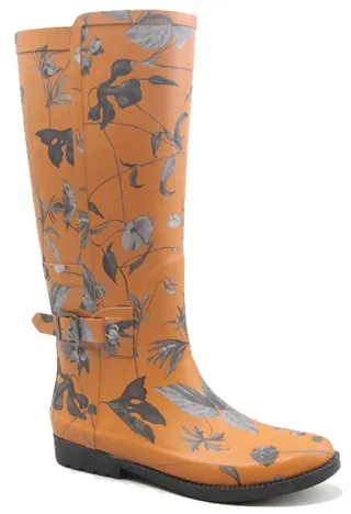 Wholesale Printed Wellingtons Women Rubber Riding Horse Wellingtons