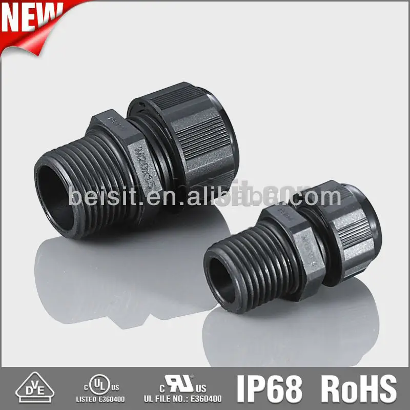 Ip68 водонепроницаемый M нейлон кабельный ввод