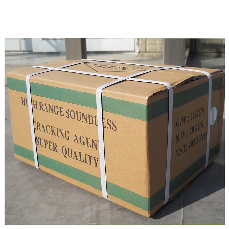 non-explosive demoletion agent welcomed by quarry owner