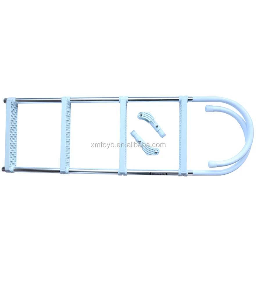 
2017 hot selling marine aluminum folding wide step ladder for boats 