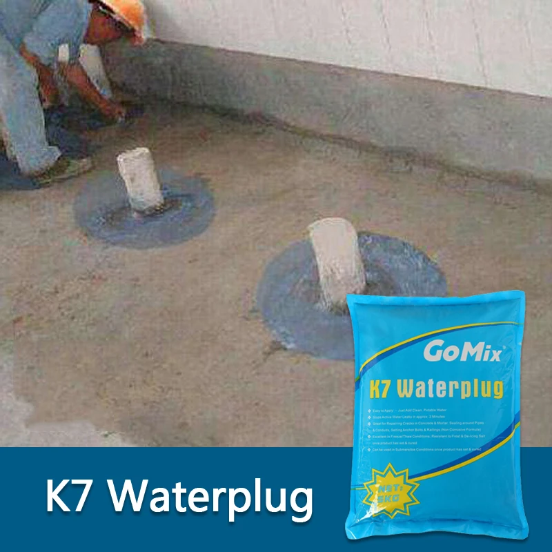 Mix with Water Hardens in 15 Minutes K7 Rapid Set Concrete