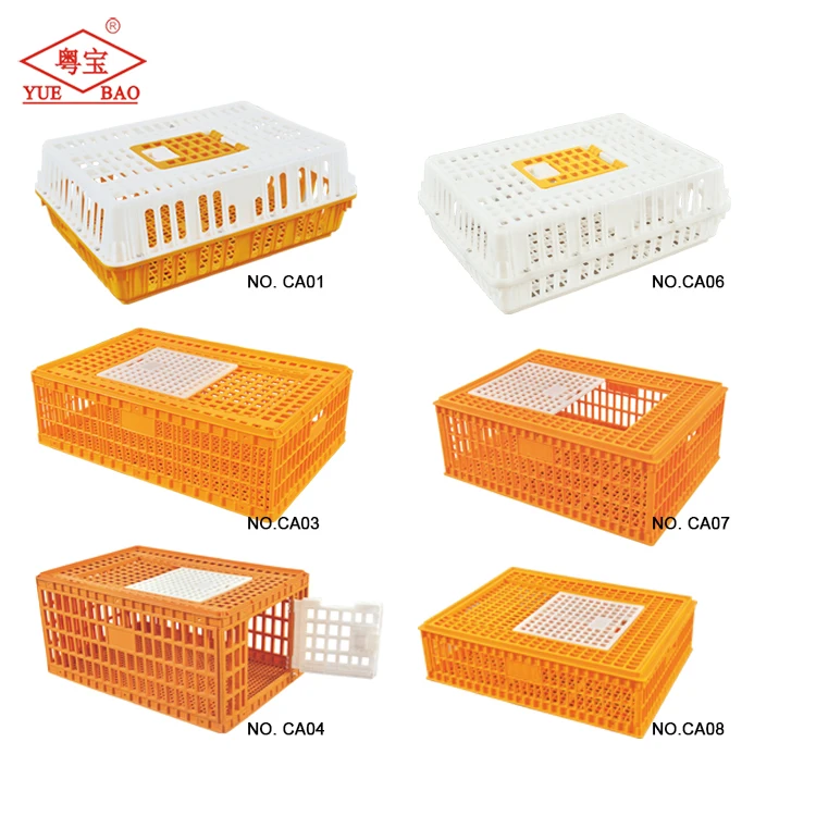 Manufacturers Supply High Quality Breeding Products Plastic Animal Chicken Cage For Transport Of Chickens