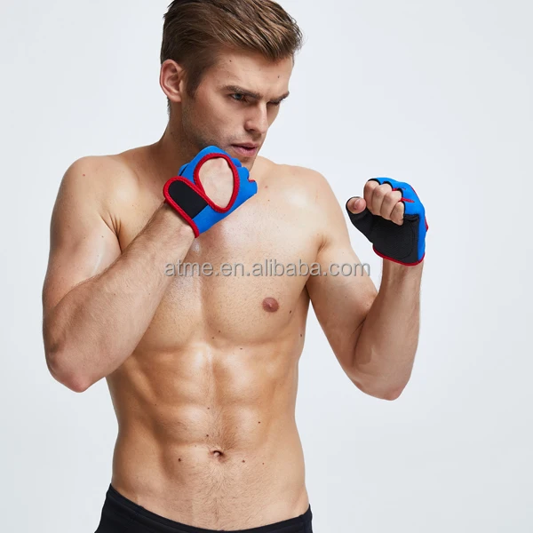 
Men & Women Sports Gym Glove for Fitness Training Exercise Body Building Workout Weight Lifting Gloves Half 