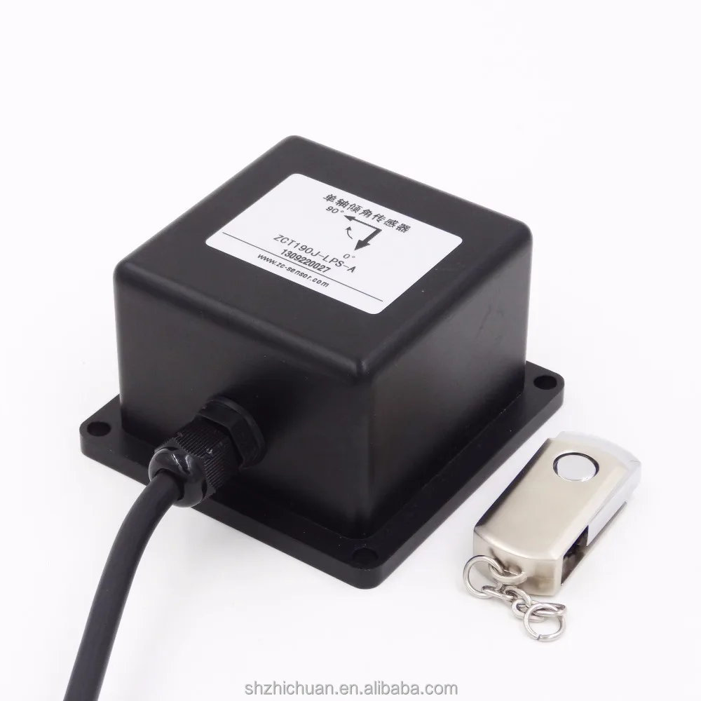 
small size waterproof cheapest one axis analog current output MEMS inclinometer tilt sensor 