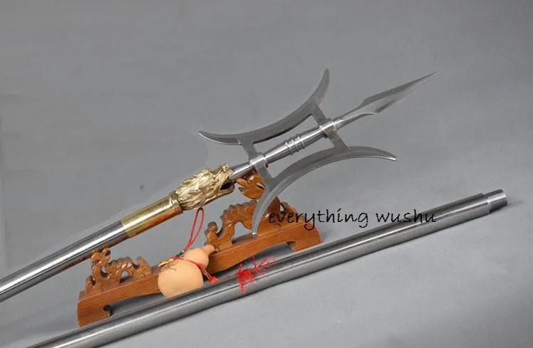 Wushu Double Sided Halberd One Side Halberd Martial Arts Equipment