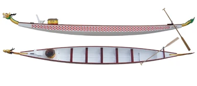 New type dragon boat 12 paddler (IDBF912)