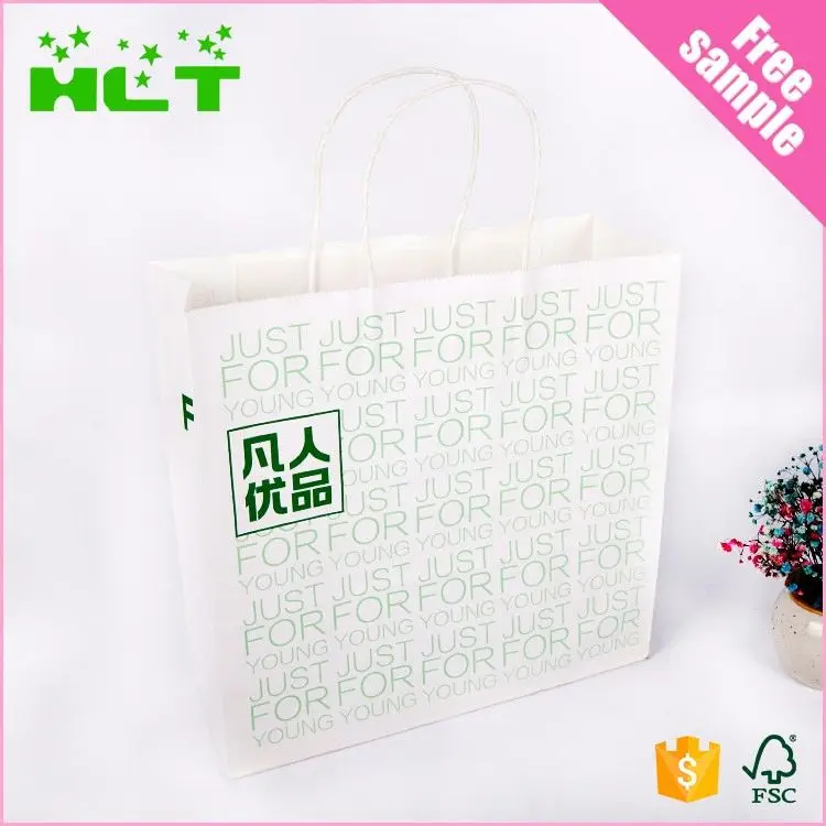 
Packaging pouch seed kraft paper tote bag 