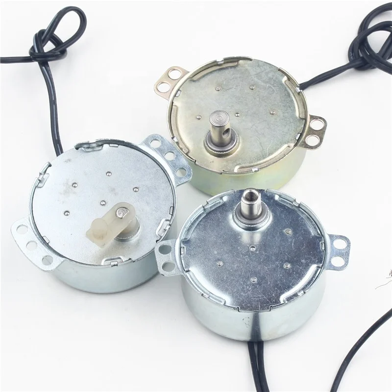 AC Fan Synchronous Motor 5/6RPM AC 220V-240V 4W CW/CCW TYJ50