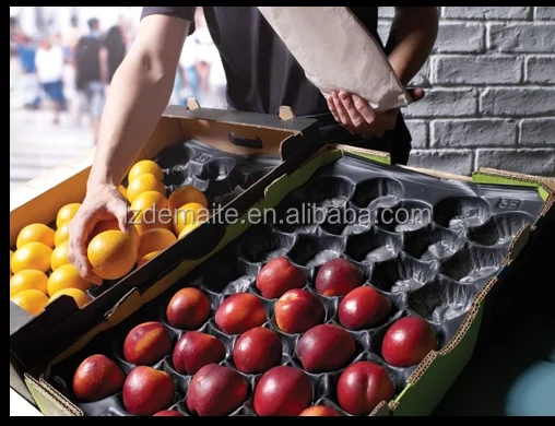 PP Fruit Punnet plastic fruit packaing insert tray good quality