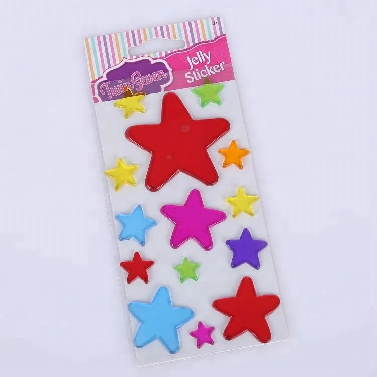 Static Cling Plastic Window Jelly Gel Glass Sticker