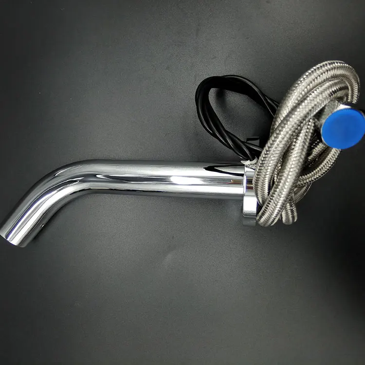 
Cheap Price Wall Mounted Infrared Sensor Faucet Luxury Brass Automatic Touchless Bathroom Water Tap from Guangzhou Factory 