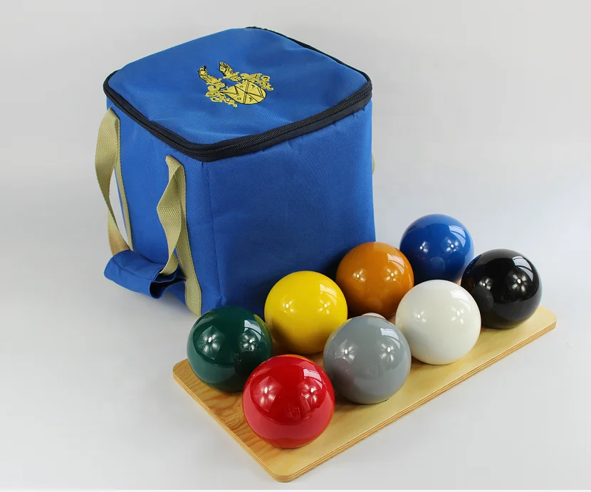 Bocce Ball Set Outdoor Family Bocce Game Resin balls