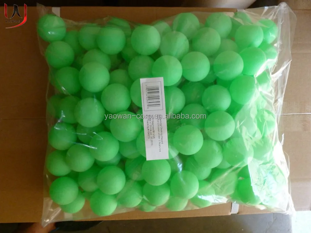 
6pcs pingpong ball plastic tube box packing pingpong ball 