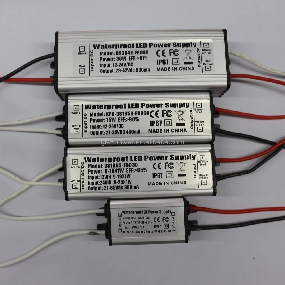 High quality 12V DC input led driver for solar light constant current IP 67