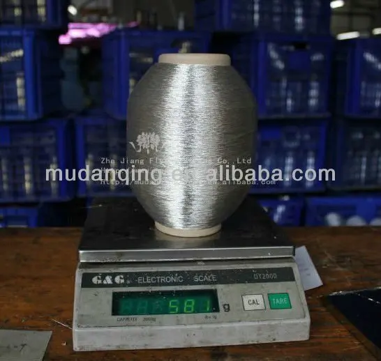 
Pure silver st/ms Metallic Yarn(lurex), metalic yarn mx/m/ms/mh knitting/embroidery yarn SPARKLE YARN 