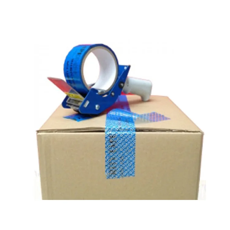 printing clear custom thread number transfer warranty clothing  with series number void seal tamper evident security tape